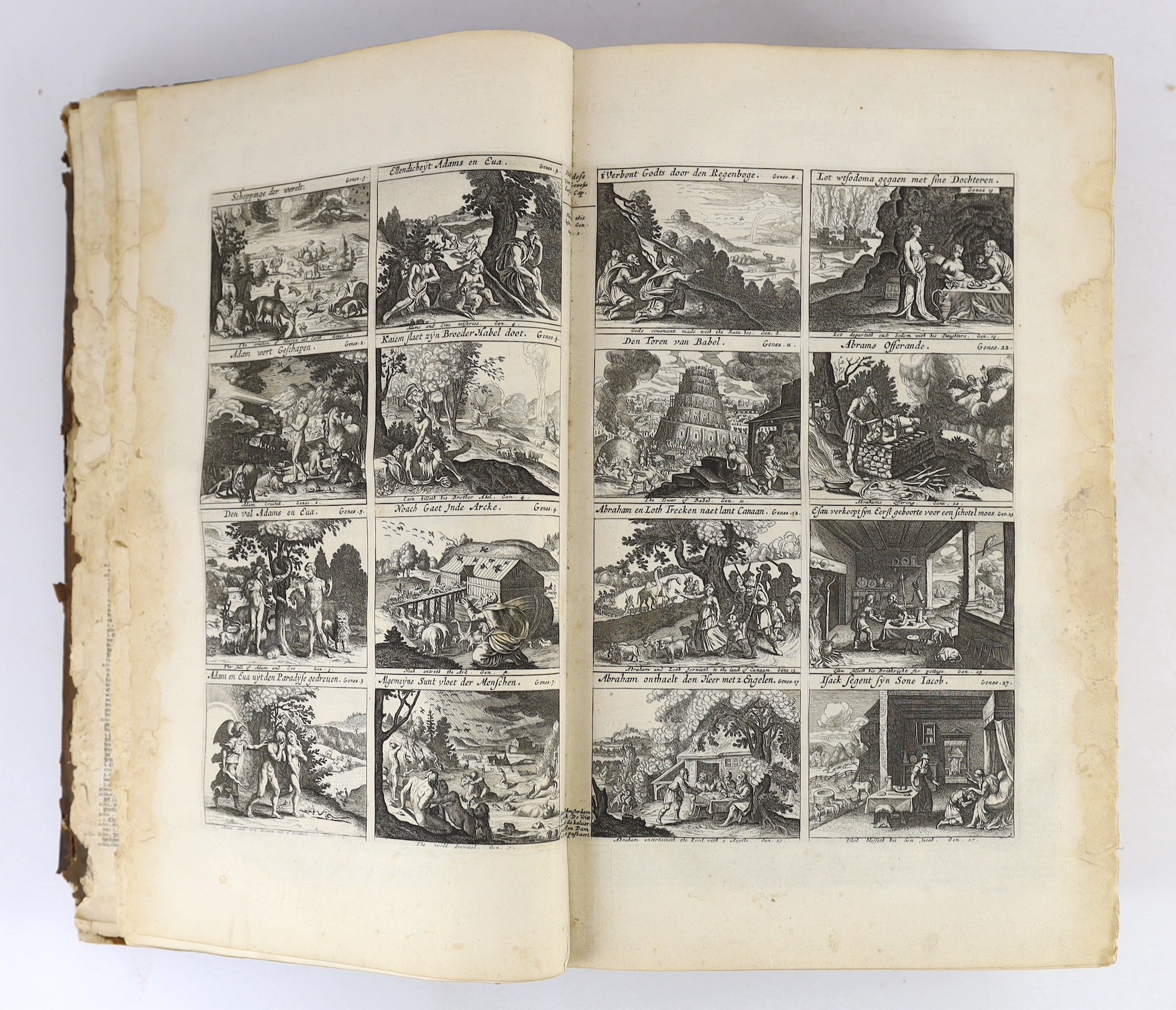 Holy Bible - The Holy Bible, containing the Old and New Testaments... (Authorised Version). portrait frontis., num. copper engraved plates, maps in outline colour & a coloured plan